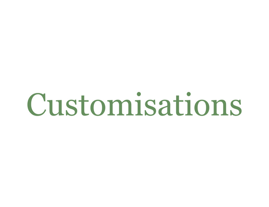 Customisations