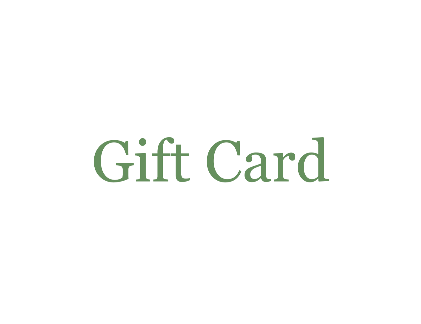 Gift Card